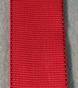 1" Nylon Red Webbing MIL-W-27265 T17 RED