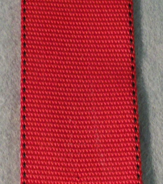 1" Nylon Red Webbing MIL-W-27265 T17 RED