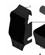 Crew Mesh Seat Back Cover
