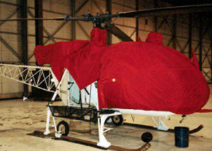 Alouette III  - Engine Cover, INSULATED